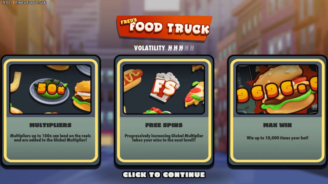 Fred’s Food Truck (Hacksaw Gaming) Image 1